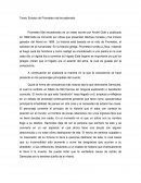 Tema: Ensayo de Prometeo mal encadenado.