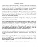 Resumen un mundo feliz.