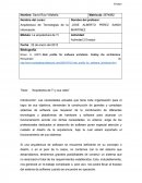 Arquitectura de Tecnologías de la información. Ensayo