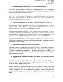 What is the project about and how is the project materialized