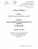 Técnico en Ofimática MÓDULO 1 GESTIONA SISTEMAS OPERATIVOS DE LA OFIMÁTICA