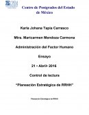 Planeación Estratégica de RRHH