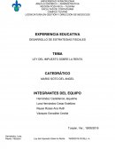 LEY DEL IMPUESTO SOBRE LA RENTA.