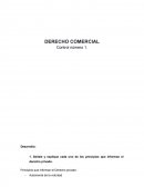 DERECHO COMERCIAL.Control número 1.