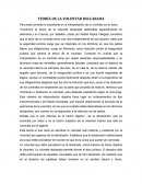 TEORÍA DE LA VOLUNTAD DECLARADA