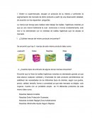 Visiten un supermercado, escojan un producto de su interes y confronten la segmentación del mercado de dicho producto a partir de una observación detallad, de acuerdo con las siguientes preguntas.