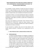 ENSAYO IMPORTANCIA QUE TIENE PAR UN LÍDER EL MANEJO DE ESTAS HERRAMIENTAS, COMO MECANISMO PACIFICADOR Y DE RECONCILIACIÓN COMUNITARIA.