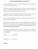 La propaganda política – Jean Domenach