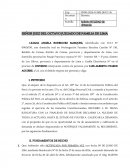 Nulidad de demanda de divorcio