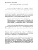 POSTULADOS DEL CONSENSO DE WASHINGTON