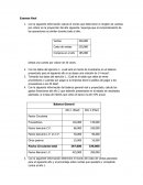 Ejercicio examen final. Información Financiera