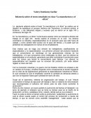 Relatoría sobre el texto estudiado en clase “La manufactura y el oficio”