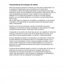 Características del empaque de redbull.