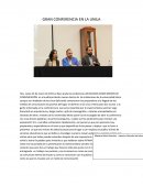 GRAN CONFERENCIA EN LA UNILA