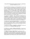 DOCUMENTO PRIVADO DE CONSTITUCION DE LA SOCIEDAD Asesorías Contables A&C S.A.S