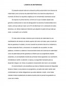 Licencia de maternidad.