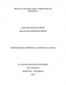 PROYECTO DE RECICLAJE Y COMPOSTAJE DE HOJARASCA