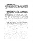 ¿Qué entiende por mercado?