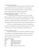 Lenguaje de programacion y 4 principales niveles