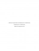 Conceptos básicos de la administración.