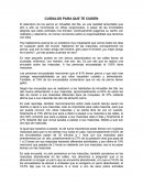 Cuidalos Para Que Te Cuiden