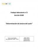 Determinación de textura del suelo