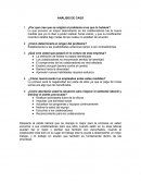 ANÁLISIS DE CASO ¿Por qué cree que se originó el problema si es que lo hubiera?