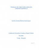 TRABAJO DE CINE-FORO-ANÁLISIS CINEMATOGRAFICO