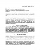 FUNDAMENTOS DE HECHO Y DE DERECHO DE LA IMPUGNACION