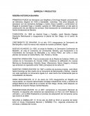 EMPRESA Y PRODUCTOS RESEÑA HISTORICA-BAVARIA