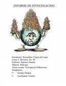 Biologia. Tema a tratar: Ecología de Poblaciones.