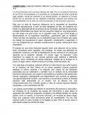 COMENTARIO: CARLOS PARODI TRECCE “La Primera crisis mundial siglo XXI”.