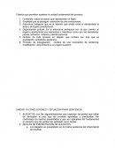 Criterios que permiten sostener la unidad fundamental del proceso.