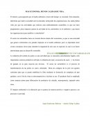 MÁS ECONOMIA, MENOS CALIDAD DE VIDA.