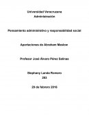 Aportaciones de Abraham Maslow