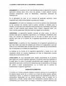 LA QUIMICA COMO BASE DE LA INGENIERIA AGRONOMA