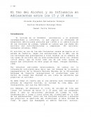 El Uso del Alcohol y su Influencia en Adolescentes entre los 15 y 18 Años