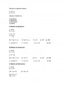 Matematicas I Resuelve el siguiente sistema