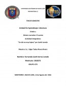 Cuento/Novela "Un día no muy lejano" por Lizeth Loredo.