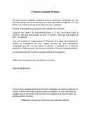 Trinomio cuadrado perfecto.