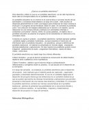 ¿Qué es un portafolio electrónico?