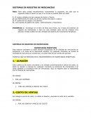SISTEMAS DE REGISTRO DE MERCANCÍAS