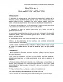 PRACTICA No. 1 REGLAMENTO DE LABORATORIO