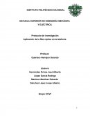 Aplicación de la fibra óptica en la telefonía.