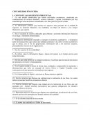 Contabilidad financiera. CONTESTE LAS SIGUIENTES PREGUNTAS: