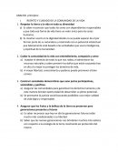 ANALISIS principios: RESPETO Y CUIDADO DE LA COMUNIDAD DE LA VIDA