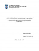 Docentes significativos generan aprendizajes significativos.