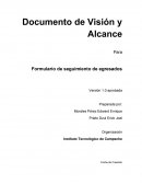 Formulario de seguimiento de egresados.