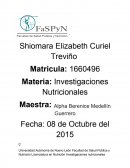 Investigaciones Nutricionales.