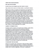 Amor para nueve bosques.